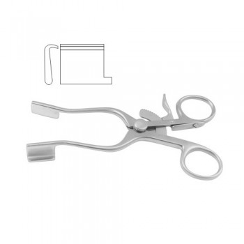 Weitlaner-Baby Self Retaining Retractor Blunt Stainless Steel, 13.5 cm - 5 1/4"